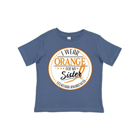 Inktastic I Wear Orange for My Sister- Leukemia Awareness Gift Toddler Boy or Toddler Girl T-Shirt
Inktastic I Wear Orange for My Sister- Leukemia Awareness Gift Toddler Boy or Toddler Girl T-Shirt