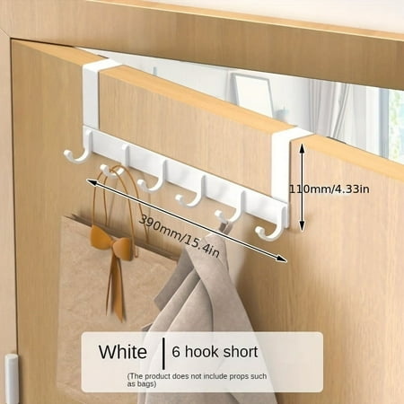 TUOBKE Multi-Purpose Door Hook and Hanger for Towels and Clothes - Convenient Bathroom Accessory in Black/White
TUOBKE Multi-Purpose Door Hook and Hanger for Towels and Clothes - Convenient Bathroom Accessory in Black/White