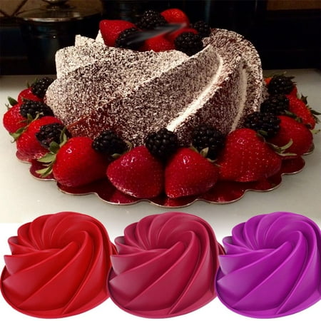 DALX Random Color Kitchen Bakeware Swirl Shape Silicone Cake Moulds Pan DIY Cookies Desserts Baking Mold Pastry Tools
DALX Random Color Kitchen Bakeware Swirl Shape Silicone Cake Moulds Pan DIY Cookies Desserts Baking Mold Pastry Tools