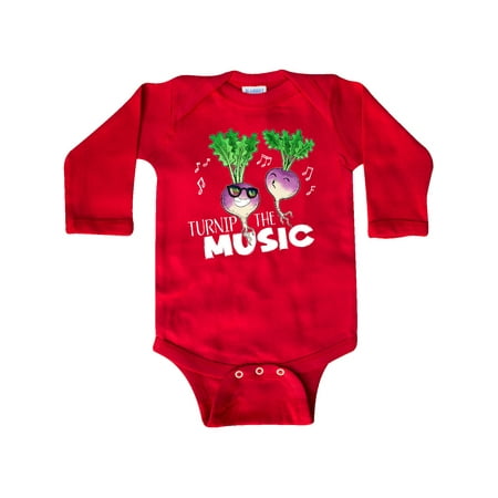 Inktastic Turnip the Music Partying Vegetables Gift Baby Boy or Baby Girl Long Sleeve Bodysuit
Inktastic Turnip the Music Partying Vegetables Gift Baby Boy or Baby Girl Long Sleeve Bodysuit