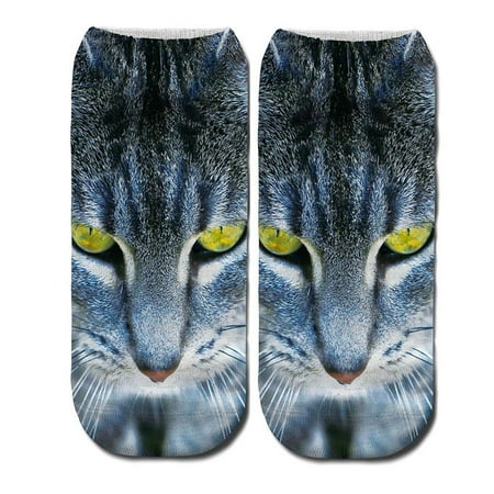 Qazqa Women 3D Novelty Crazy Funny Cat Ankle Socks Cute Colorful Cartoon Cat Boat Sock
Qazqa Women 3D Novelty Crazy Funny Cat Ankle Socks Cute Colorful Cartoon Cat Boat Sock