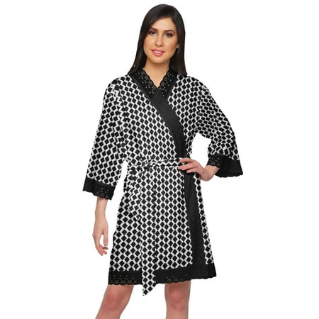 Moomaya Short Printed Crossover Kimono Robes For Girls Nightwear Dressing Gown
Moomaya Short Printed Crossover Kimono Robes For Girls Nightwear Dressing Gown