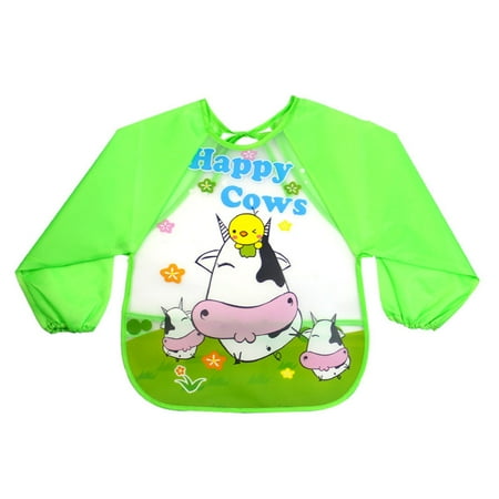 DENGDENG Toddlers Baby Crewneck Waterproof Feeding Bib Cartoon Print Long Sleeve Bib 1-4Y
DENGDENG Toddlers Baby Crewneck Waterproof Feeding Bib Cartoon Print Long Sleeve Bib 1-4Y