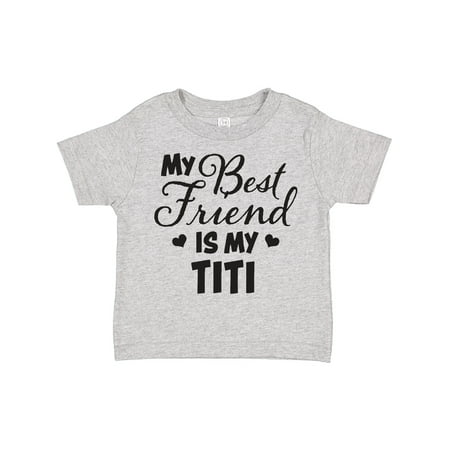 Inktastic My Best Friend is My Titi with Hearts Gift Toddler Boy or Toddler Girl T-Shirt
Inktastic My Best Friend is My Titi with Hearts Gift Toddler Boy or Toddler Girl T-Shirt