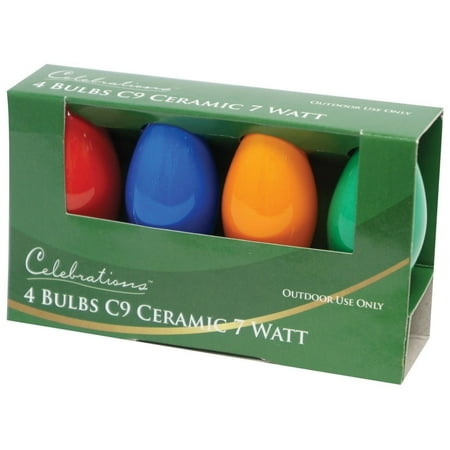 2PC Celebrations Celebrations UTTY2211 C9 Replacement Bulbs 7 W Ceramic Multi-Color
2PC Celebrations Celebrations UTTY2211 C9 Replacement Bulbs 7 W Ceramic Multi-Color
