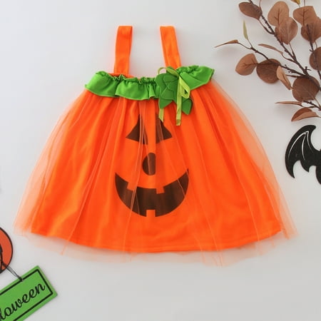 BTJX Toddler Kids Baby Girls Sleeveless Cartoon Pumpkins Prints Mesh Tulle Princess Dress Outfits
BTJX Toddler Kids Baby Girls Sleeveless Cartoon Pumpkins Prints Mesh Tulle Princess Dress Outfits
