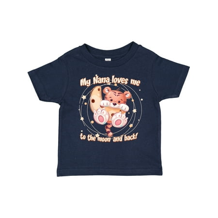 Inktastic My Nana Loves Me to the Moon and Back Tiger Gift Toddler Boy or Toddler Girl T-Shirt
Inktastic My Nana Loves Me to the Moon and Back Tiger Gift Toddler Boy or Toddler Girl T-Shirt