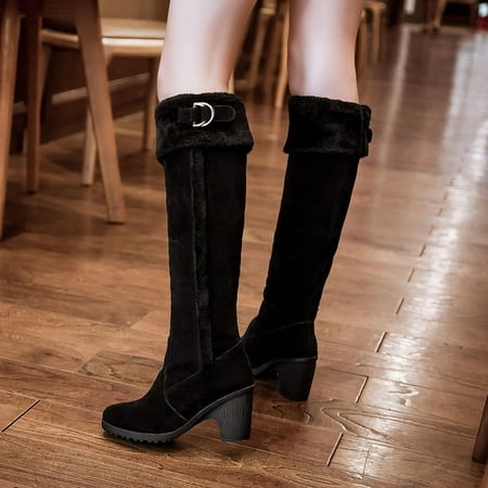 Tejiojio Fall Clearance Autumn And Winter Women s Boots Frosted Fabric Faux Velvet Comfortable High Heel Platform Boots
Tejiojio Fall Clearance Autumn And Winter Women s Boots Frosted Fabric Faux Velvet Comfortable High Heel Platform Boots