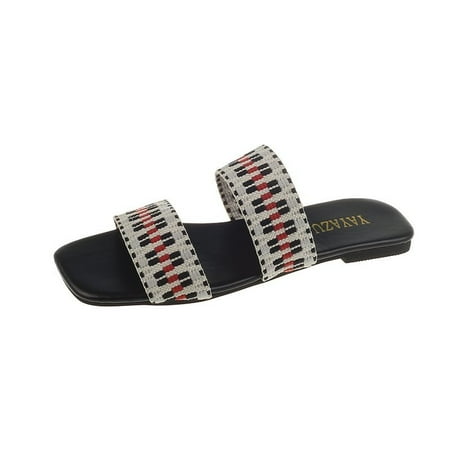 Youmylove Summer Leisure elastic band Casual Comfortable flat bottom Women Slide Slippers sandals Stylish Female Cozy Daily Walking
Youmylove Summer Leisure elastic band Casual Comfortable flat bottom Women Slide Slippers sandals Stylish Female Cozy Daily Walking