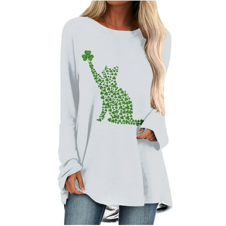 Womens Casual Long Sleeve Sweatshirt Printed Loose Flowy Pullover Tops Crewneck Tunic Shirts Trendy Cute Vintage Tunic Tee Shirt Blouse Top
Womens Casual Long Sleeve Sweatshirt Printed Loose Flowy Pullover Tops Crewneck Tunic Shirts Trendy Cute Vintage Tunic Tee Shirt Blouse Top