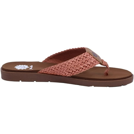 Yellow Box Fida Womens Sandal 6.5 Red