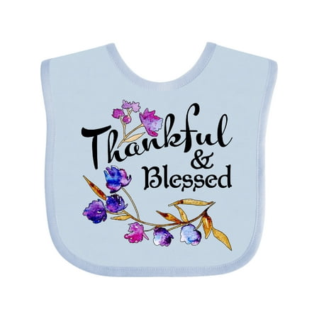 Inktastic Thankful and Blessed Inspirational Saying with Flowers Gift Baby Boy or Baby Girl Bib
Inktastic Thankful and Blessed Inspirational Saying with Flowers Gift Baby Boy or Baby Girl Bib