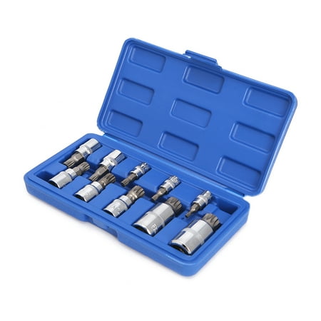 QUSENLON 10Pcs Triple Square 12 Point MM Spline Bit Drive Socket Wrench Tamper-Proof
QUSENLON 10Pcs Triple Square 12 Point MM Spline Bit Drive Socket Wrench Tamper-Proof