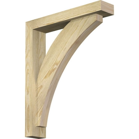 Ekena Millwork 4 W x 20 D x 24 H Thorton Block Rough Sawn Bracket w/ Offset Brace Douglas Fir
Ekena Millwork 4 W x 20 D x 24 H Thorton Block Rough Sawn Bracket w/ Offset Brace Douglas Fir