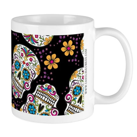 CafePress - Day Of The Dead Sugar Skull BLACK Mug - Ceramic Coffee Tea Novelty Mug Cup 11 oz
CafePress - Day Of The Dead Sugar Skull BLACK Mug - Ceramic Coffee Tea Novelty Mug Cup 11 oz