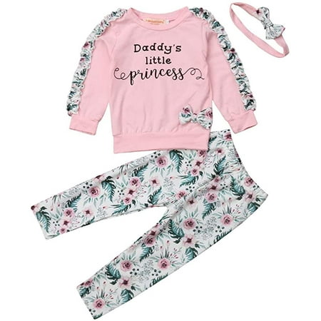 Newborn Kids Baby Girls Fall Winter Clothes Floral Ruffle Tops Pants Leggings 3Pcs Outfits Set
Newborn Kids Baby Girls Fall Winter Clothes Floral Ruffle Tops Pants Leggings 3Pcs Outfits Set