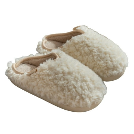 Winter Slippers for Women Indoor and Bedroom Men Slippers with Memory Foam Comfy Breathable House Shoes Fluffy Slippers Fuzzy Slippers House Slippers for Women