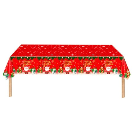 Christmas Tablecloth Rectangle | Waterproof Christmas Theme Table Cloth | Holiday PE Tablecloth Decorative Table Cover for Banquet Christmas Party Kitchen Dining Room
Christmas Tablecloth Rectangle | Waterproof Christmas Theme Table Cloth | Holiday PE Tablecloth Decorative Table Cover for Banquet Christmas Party Kitchen Dining Room
