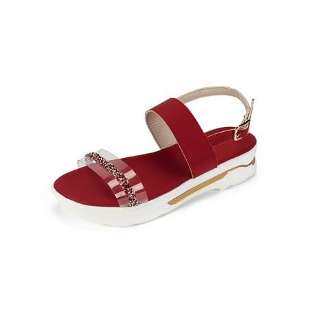 Ritualay Womens Platform Sandal Comfort Wedge Sandals Summer Wedges Shoe Lightweight Transparent Casual Shoes Ladies Women Rhinestone Red 8.5
Ritualay Womens Platform Sandal Comfort Wedge Sandals Summer Wedges Shoe Lightweight Transparent Casual Shoes Ladies Women Rhinestone Red 8.5