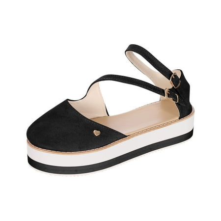 CYMMPU Women s Sandals Summer Ladies Women Flat Thick Soled Shoes Fashion Casual Beach Sandals
CYMMPU Women s Sandals Summer Ladies Women Flat Thick Soled Shoes Fashion Casual Beach Sandals