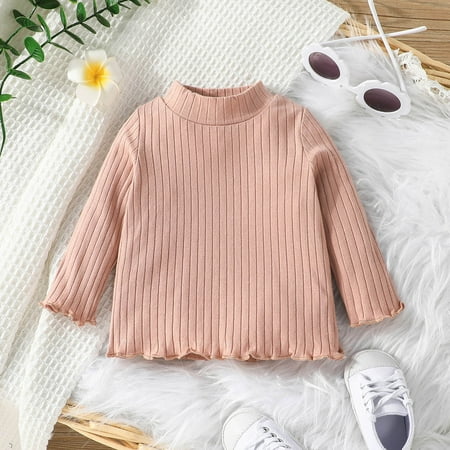 XMMSWDLA Deals Clearance Baby Outerwear Infant Kids Baby Girls Cotton Solid Solid Color Ruffles Casual Top Bottoming Shirt Fashion Cute
XMMSWDLA Deals Clearance Baby Outerwear Infant Kids Baby Girls Cotton Solid Solid Color Ruffles Casual Top Bottoming Shirt Fashion Cute