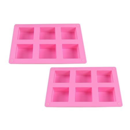 Etereauty 2PCS Baking Tools Square DIY Handmade Silicone Mold Multifunctional Cake Fondant Mold for Cake Decoration Chocolate Fondant Polymer Clay Crafting Projects (Random Color)
Etereauty 2PCS Baking Tools Square DIY Handmade Silicone Mold Multifunctional Cake Fondant Mold for Cake Decoration Chocolate Fondant Polymer Clay Crafting Projects (Random Color)