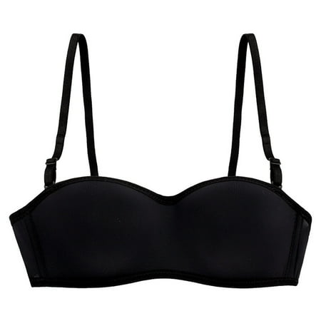 PEASKJP Sports Bra for Women Breathable Strapless Bandeau Bra Seamless Bralette for women Plus Size Tube Top Bras Black S
PEASKJP Sports Bra for Women Breathable Strapless Bandeau Bra Seamless Bralette for women Plus Size Tube Top Bras Black S
