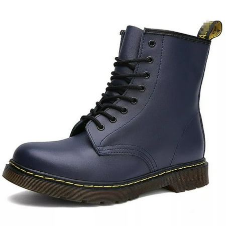 SHYUU Unisex Martin Boots Round Toe Retro Leather Modern Boots Low Heel Shoe Lace-up High Top Front Lace Seam Anti-slip Wear-resistant Martin Boots
SHYUU Unisex Martin Boots Round Toe Retro Leather Modern Boots Low Heel Shoe Lace-up High Top Front Lace Seam Anti-slip Wear-resistant Martin Boots