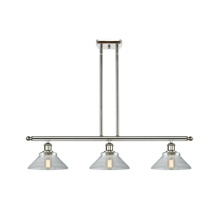Innovations Lighting 516-3I Orwell Orwell 3 Light 36 Wide Linear Chandelier - Nickel
Innovations Lighting 516-3I Orwell Orwell 3 Light 36 Wide Linear Chandelier - Nickel
