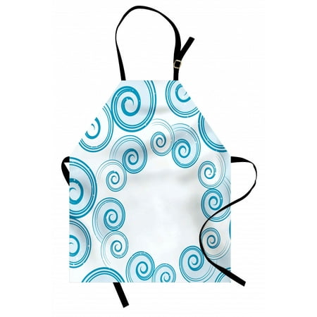 Teal and White Apron Ocean Waves Inspired Design with Abstract Blue Swirls Water Sea Spirals Unisex Kitchen Bib Apron with Adjustable Neck for Cooking Baking Gardening Blue White by Ambesonne
Teal and White Apron Ocean Waves Inspired Design with Abstract Blue Swirls Water Sea Spirals Unisex Kitchen Bib Apron with Adjustable Neck for Cooking Baking Gardening Blue White by Ambesonne