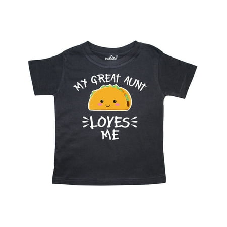 Inktastic My Great Aunt Loves Me with Taco Illustration Gift Toddler Boy or Toddler Girl T-Shirt
Inktastic My Great Aunt Loves Me with Taco Illustration Gift Toddler Boy or Toddler Girl T-Shirt