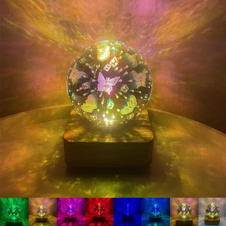 Lingouzi LED Star Light Ball Festive Romantic Butterfly RGB Night Light USB Direct Plug Cool Atmosphere Light LED Star Light
Lingouzi LED Star Light Ball Festive Romantic Butterfly RGB Night Light USB Direct Plug Cool Atmosphere Light LED Star Light