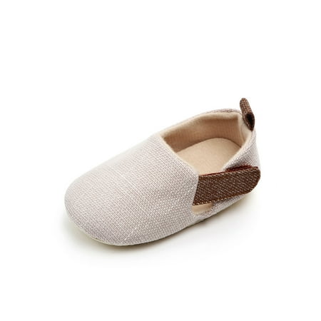 Ferndule Baby Crib Shoes Magic Tape Loafers Flat Walking Shoe Comfort Soft Sole Casual Flats Home Moccasin Low Top Lightweight Apricot 4C
Ferndule Baby Crib Shoes Magic Tape Loafers Flat Walking Shoe Comfort Soft Sole Casual Flats Home Moccasin Low Top Lightweight Apricot 4C