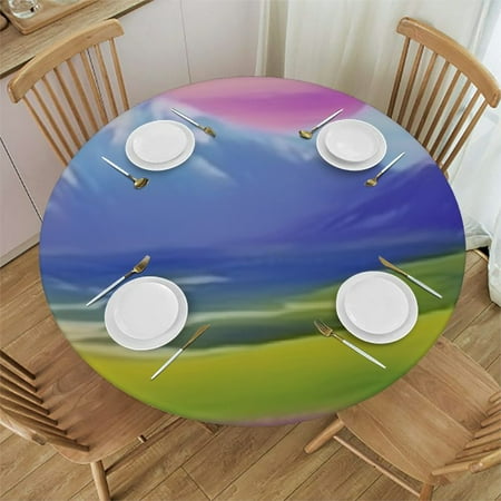 Sheronv Flowers Mountains Purple Sky Round Table Cover Stain Resistant Washable Indoor Outdoor Tablecloth Kitchen Dining Wedding Parties 100% Polyester Waterproof Fabric 31 -35
Sheronv Flowers Mountains Purple Sky Round Table Cover Stain Resistant Washable Indoor Outdoor Tablecloth Kitchen Dining Wedding Parties 100% Polyester Waterproof Fabric 31 -35