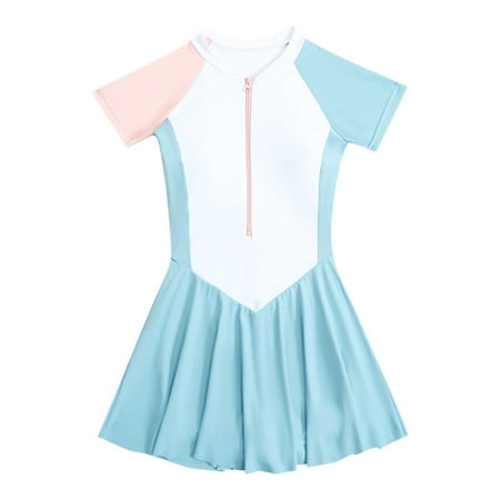 B91xZ Plus Size Swimsuit Girls Short Sleeve Swimsuits 3 Piece Solid Bathing Suit 6 To 18Y UPF50+ Mint Green Sizes 14-16 Years
B91xZ Plus Size Swimsuit Girls Short Sleeve Swimsuits 3 Piece Solid Bathing Suit 6 To 18Y UPF50+ Mint Green Sizes 14-16 Years