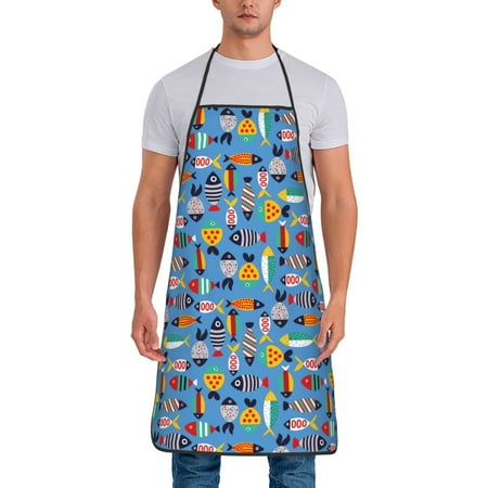 Tideii Cute Flat Fish for Tie-up Apron Unisex Waterproof and Stain-Resistant Bib Apron for Kitchen Garden Painting
Tideii Cute Flat Fish for Tie-up Apron Unisex Waterproof and Stain-Resistant Bib Apron for Kitchen Garden Painting