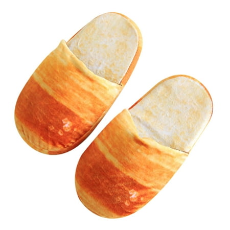 Simulation Bread Cotton Slippers Winter Home Soft Bottom Non-Slip Plush Warm Cotton Slippers
Simulation Bread Cotton Slippers Winter Home Soft Bottom Non-Slip Plush Warm Cotton Slippers