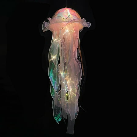 AURIGATE Jellyfish Light Kit DIY Jellyfish Lentern The Sea Ceiling Hanging Lamp Jellyfish Lamp Material Pack for Home Kids Ocean Birthday Decorations
AURIGATE Jellyfish Light Kit DIY Jellyfish Lentern The Sea Ceiling Hanging Lamp Jellyfish Lamp Material Pack for Home Kids Ocean Birthday Decorations