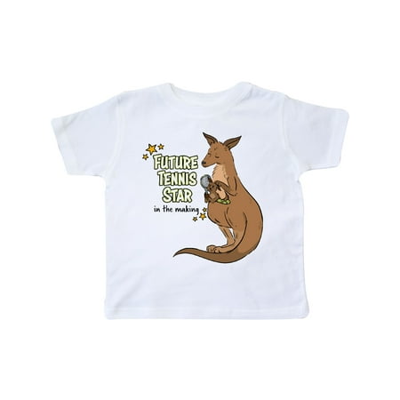 Inktastic Future Tennis Star In The Making Kangaroo Gift Toddler Boy or Toddler Girl T-Shirt
Inktastic Future Tennis Star In The Making Kangaroo Gift Toddler Boy or Toddler Girl T-Shirt