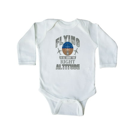 Inktastic Pilot Flying About Right Altitude Gift Baby Boy or Baby Girl Long Sleeve Bodysuit
Inktastic Pilot Flying About Right Altitude Gift Baby Boy or Baby Girl Long Sleeve Bodysuit