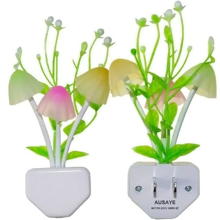LED Induction Night Light Plug-In Night Light Color Changing Light Mushroom Decoration AUSAYE Mini Cute Night Light for Kids Adult Bedroom Toilet Bathroom Staircase Kitchen Hallway 2 Pack
LED Induction Night Light Plug-In Night Light Color Changing Light Mushroom Decoration AUSAYE Mini Cute Night Light for Kids Adult Bedroom Toilet Bathroom Staircase Kitchen Hallway 2 Pack