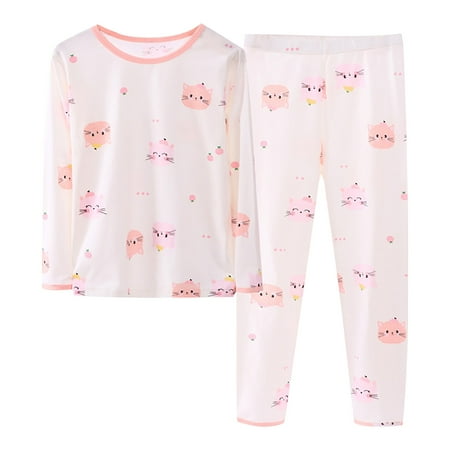 UFOUND Toddler Children Cotton Long Set Girls Children Underwear Two Pajamas Set Infants Sleepwear Comfort Nightwear
UFOUND Toddler Children Cotton Long Set Girls Children Underwear Two Pajamas Set Infants Sleepwear Comfort Nightwear