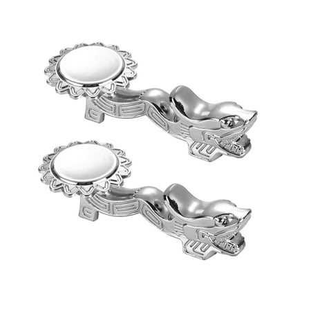 2pcs Chopsticks Holder Alloy Retro Dragon Head Chopsticks Rack Spoon Fork Stand (Silver)
2pcs Chopsticks Holder Alloy Retro Dragon Head Chopsticks Rack Spoon Fork Stand (Silver)