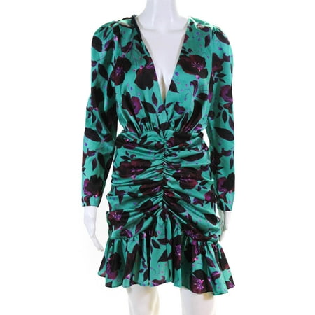 Pre-owned|DELFI Collective Womens Teal Toni Dress Size 6 12982320