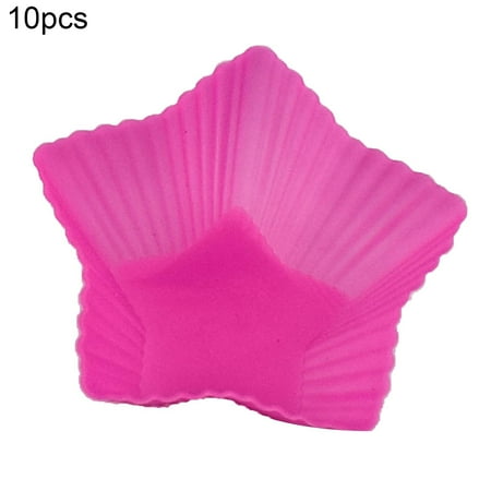 Grandest Birch 10Pcs Cake Mold Heart Star Rose Shape Bakeware Silicone Muffin Chocolate Baking Cups for Kitchen Durable
Grandest Birch 10Pcs Cake Mold Heart Star Rose Shape Bakeware Silicone Muffin Chocolate Baking Cups for Kitchen Durable