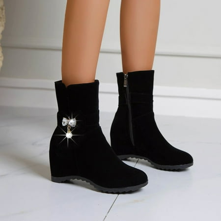 NECHOLOGY Womens Mid Calf Socks Ladies Solid Color Pearl Bow Trim Inner Rain Boots Wide Calf for Women Size 10 Black 9
NECHOLOGY Womens Mid Calf Socks Ladies Solid Color Pearl Bow Trim Inner Rain Boots Wide Calf for Women Size 10 Black 9