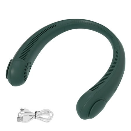 SummerX Cooling Fan Adjustable Neck Hanging Fan Rechargeable Leafless Air Cooler for Indoors Outdoors Green
SummerX Cooling Fan Adjustable Neck Hanging Fan Rechargeable Leafless Air Cooler for Indoors Outdoors Green