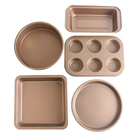 Baking Tools Non Stick Baking Tray Set 5-piece Kitchen Baking Tray Cookie Baking Set Home Kitchen Cooking Set Golden Baking Tray Christmas decorations
Baking Tools Non Stick Baking Tray Set 5-piece Kitchen Baking Tray Cookie Baking Set Home Kitchen Cooking Set Golden Baking Tray Christmas decorations