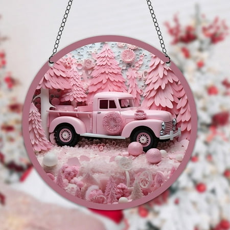 FORYULIK Home Pig On Swing Car New Valentine Day Style Pink Theme Transparent Acrylic Valentine Pendant
FORYULIK Home Pig On Swing Car New Valentine Day Style Pink Theme Transparent Acrylic Valentine Pendant