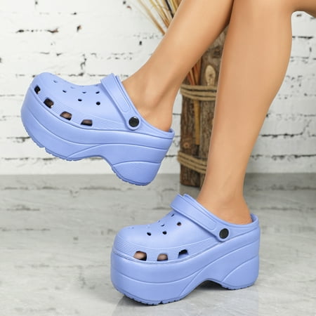Women s Platform Breathable Clogs Closed Toe Indoor And Outdoor Slippers Women s Fashion Slides
Women s Platform Breathable Clogs Closed Toe Indoor And Outdoor Slippers Women s Fashion Slides